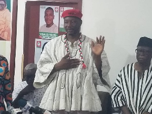 Flagbearer of the People's National Convention for the 2024 general elections, Bernard Mornah