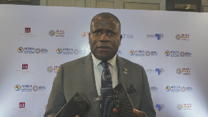 Guinea's Minister of Planning, Development and International Cooperation, Ismaël Nabé