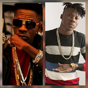 Shatta Wale stated that he will officially outdoor Stonebwoy as 