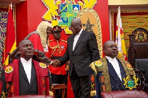 President Akufo-Addo in suit