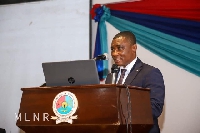 Deputy Minister of Lands and Natural Resources, George Mireku Duker