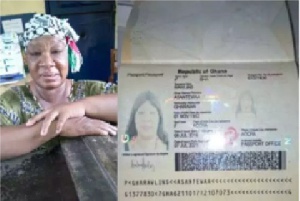 Woman Passport Fake