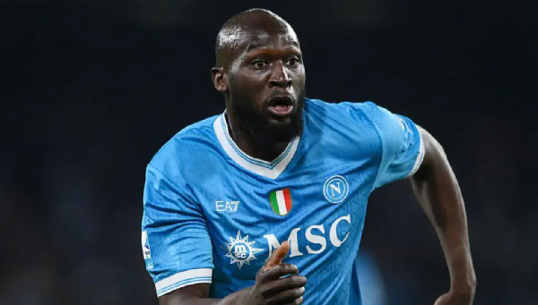 Romelu Lukaku has missed a large part of Napoli's season with a hamstring injury