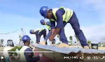 Watch how Ghanaian soldiers are transforming Jamaican cities hit by hurricane