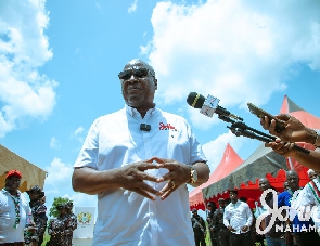 Former president, John Dramani Mahama