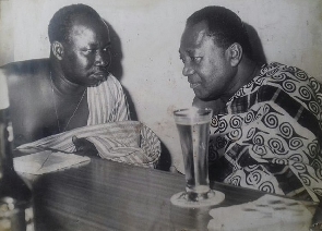 Joshua Kwabena Siaw and Asantehene Otumfuo Opoku Ware II