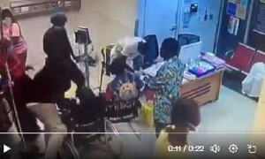 Screenshot from the CCTV footage of the incident