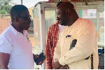 Emmanuel Allotey and Dr Adomako Kissi when they met