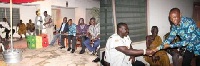 The MCE was accompanied by heads and political leadership in the Yilo Krobo Municipality.