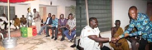 The MCE was accompanied by heads and political leadership in the Yilo Krobo Municipality.