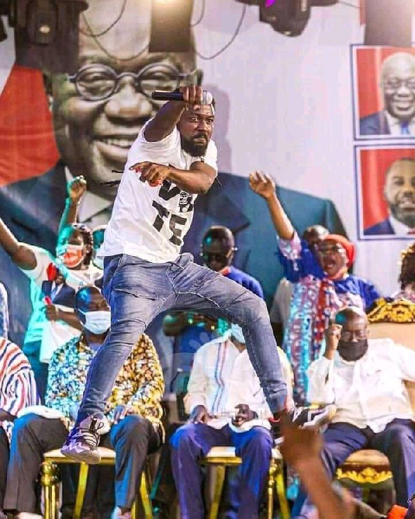 Samini endorsed President Akufo-Addo's second term bid