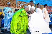 Vice President Dr. Mahamudu Bawumia and Hon. Alhaji Mahama Iddrisu of the NDC