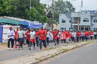 Participants of the Health Walk