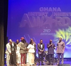 Personalities who have excelled in entertainment across Ghana, USA and Canada were awarded