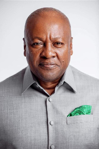 John Mahama, flagbearer of the NDC