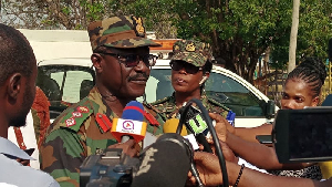 Brigadier General Eric Aggrey Quashie, the Director General, Department of Public Relations (DPR)