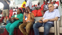 GFA President, Kwesi Nyantakyi with Avram Grant