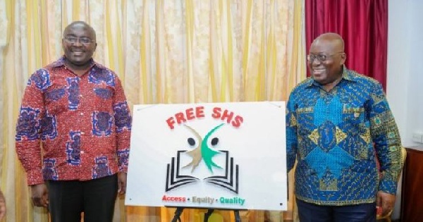 President Nana Akufo-Addo officially launched the Free SHS policy in September, 2017