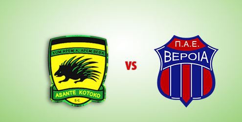 Logos of Kotoko and Veria FC