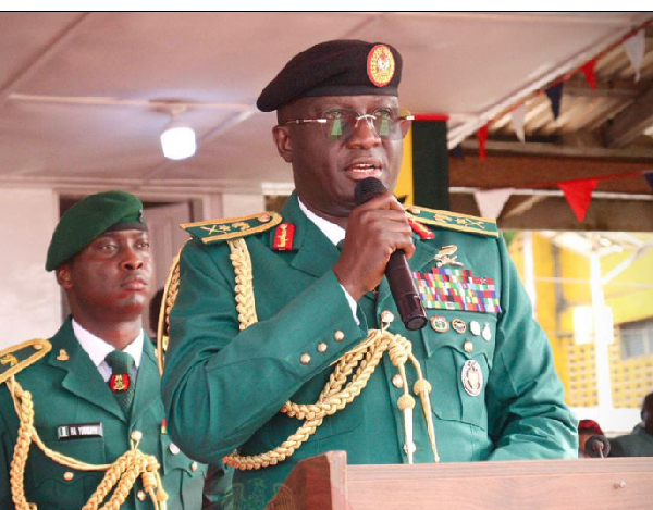 Lt. General Shaibu Waidi is the Chief of Army Staff