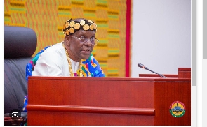 Ghana's Speaker of Parliament, Alban Bagbin.