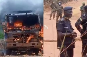 The violent clash between agitated youth and armed security has left one dead