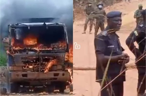 The violent clash between agitated youth and armed security has left one dead