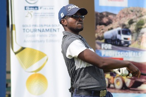 Nigerian golfer, Oche Andrew Odoh