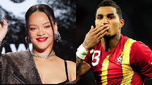 Rihanna declared her support for Prince Boateng back in 2014