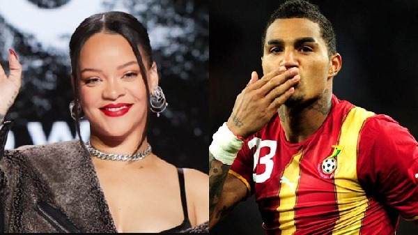 Rihanna declared her support for Prince Boateng back in 2014