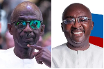 Watch as Asiedu Nketiah and Bawumia share a moment at an event