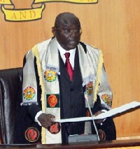 Edward Doe Adjaho was elected Speaker of Parliament in 2012 and served until the 6th of Jan., 2017