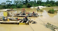 Chanfang is an equipment used for illegal mining