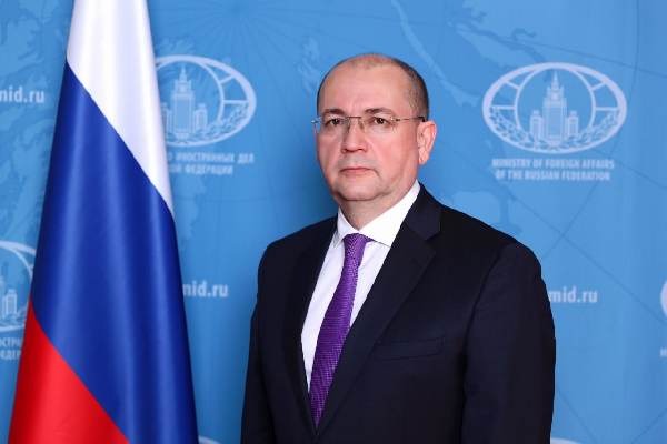 Sergei Berdnikov is the Ambassador of Russia to Ghana