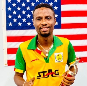 Ghanaian table tennis player, Felix Lartey