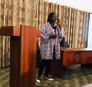 Head of Communications Studies Department at the University of Ghana, Dr. Abena Yeboah-Banin