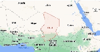 A map showing Cad