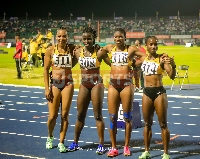 Ghana's 4x100m relay Women's team