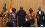 Watch the moment Ghana’s new ambassador appointees were sworn in