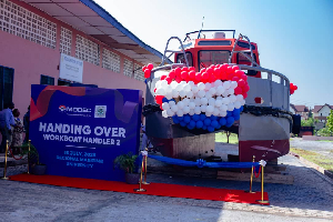 The ne workboat for the Regional Maritime University