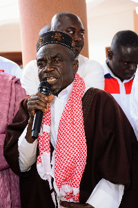 Chief Imam of Amansie West , Alhaji Abubakar Mohammed