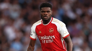 Thomas Partey started for Arsenal on Tuesday night