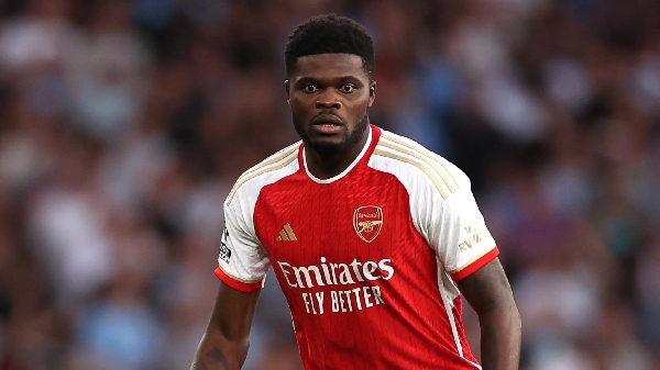 Thomas Partey started for Arsenal on Tuesday night