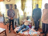 Bawumia paid a courtesy visit to Drogba