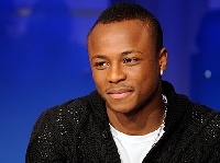 Andre Ayew has been reported to have enticed French singer Shay with his wealth