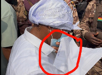 Agradaa was spotted at the court premises in the custody of Prison officers and her husband