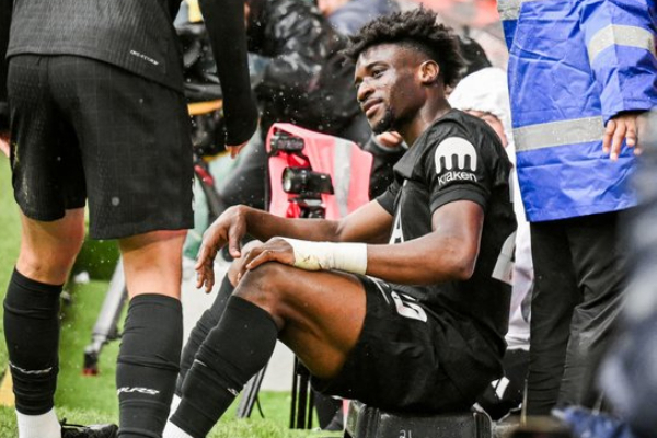 Kudus Mohammed scored his first Premier League goal for Tottenham against Leeds United