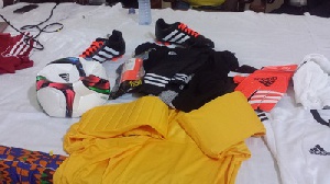GFA paid to clear sports equipment for the U15 championship