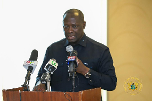 Acting Minister of Environment, Science and Technology, Emmanuel Armah-Kofi Buah