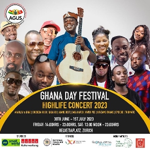 The flyer of Ghana Day Festival celebration